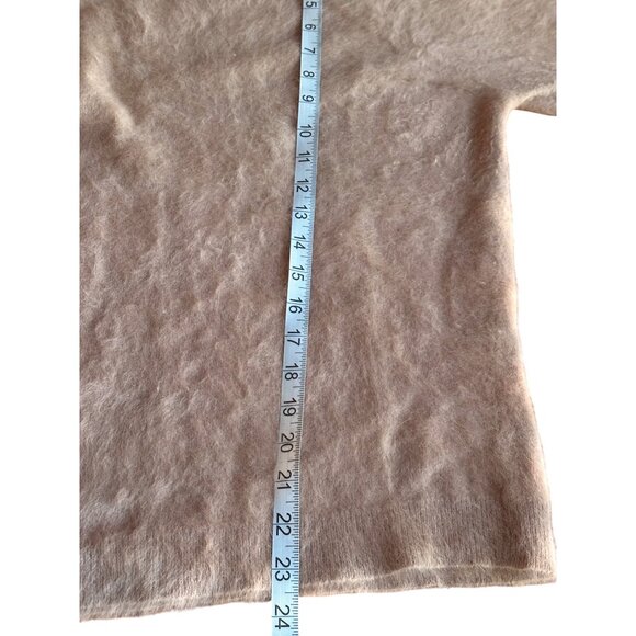 Parkhurst Angora Rabbit Hair Wool Sweater Cowl Neck Long Sleeve Soft Warm Sz 40 - Picture 6 of 10